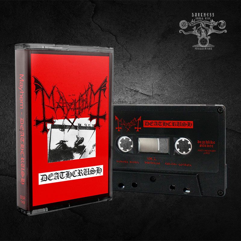 MAYHEM "Deathcrush" Cassette Tape