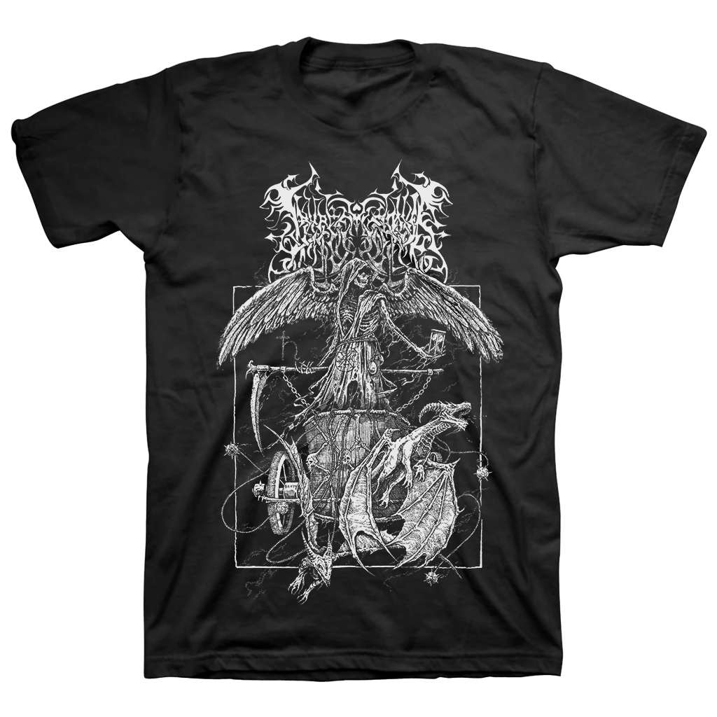 LAMP OF MURMUUR "Saturnis (Mark Riddick)" T-Shirt [BLACK]