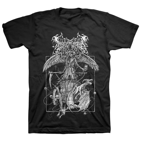 LAMP OF MURMUUR "Saturnis (Mark Riddick)" T-Shirt [BLACK]