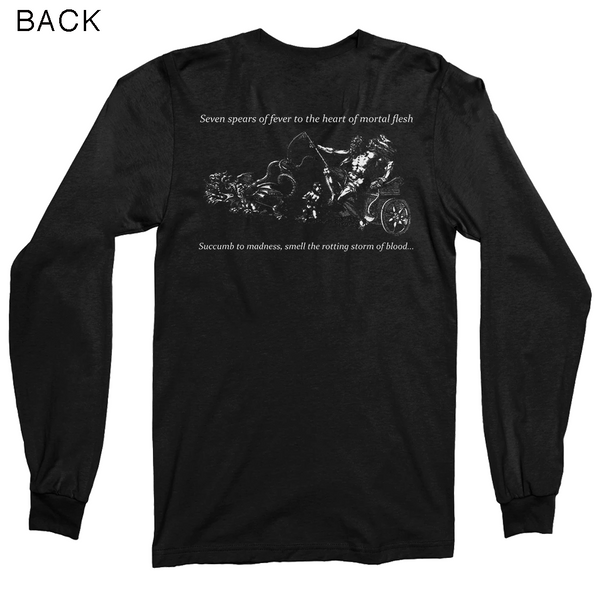 LAMP OF MURMUUR "Saturnian Bloodstorm" Long Sleeve Shirt [BLACK]