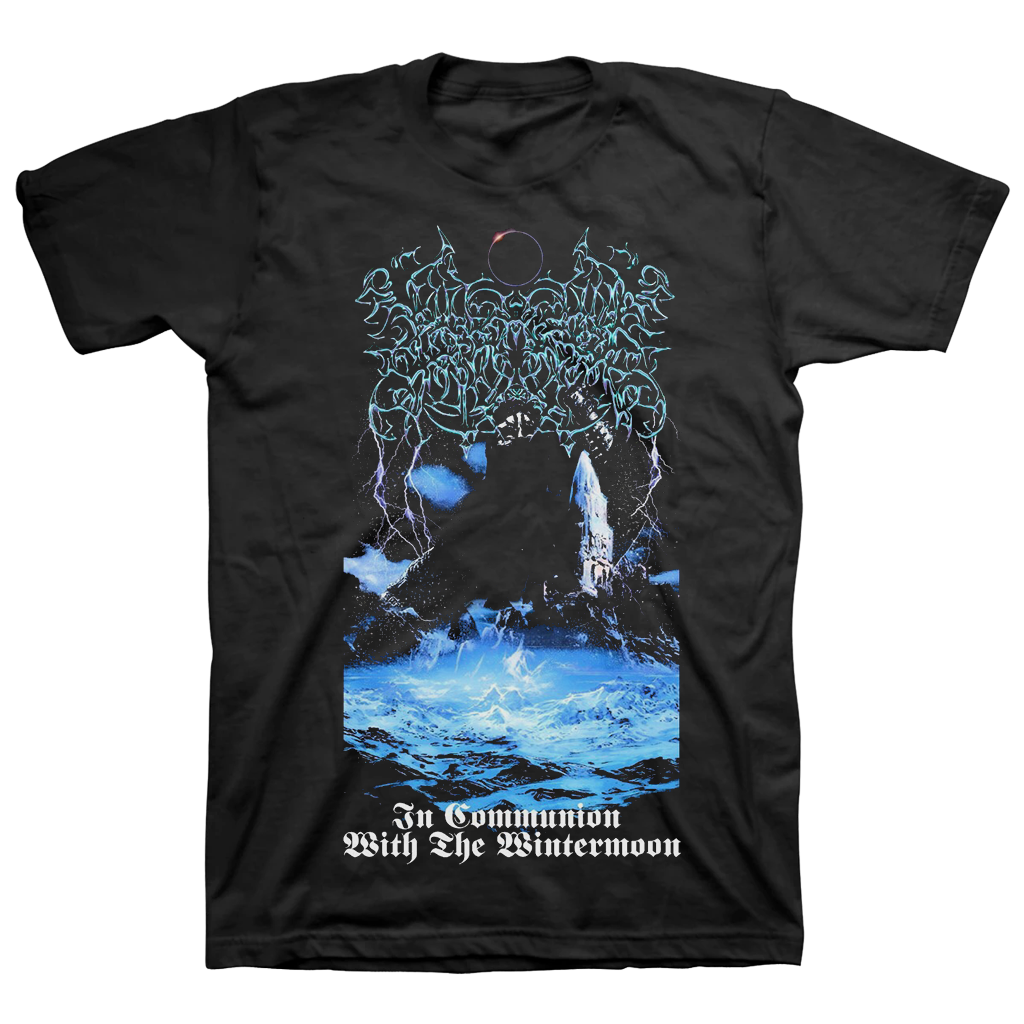[SOLD OUT] LAMP OF MURMUUR "Wintermoon" T-Shirt [BLACK]