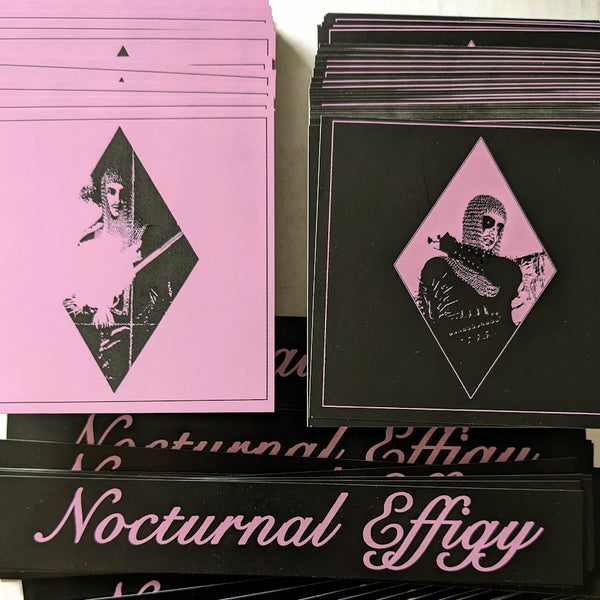 NOCTURNAL EFFIGY 3x Sticker Pack (1 set for $3, 2 sets for $5)