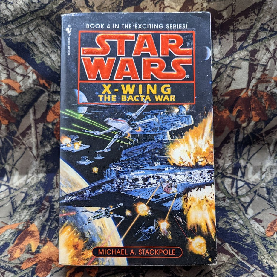 STAR WARS: THE BACTA WAR by Michael A. Stackpole (paperback book, 1997)