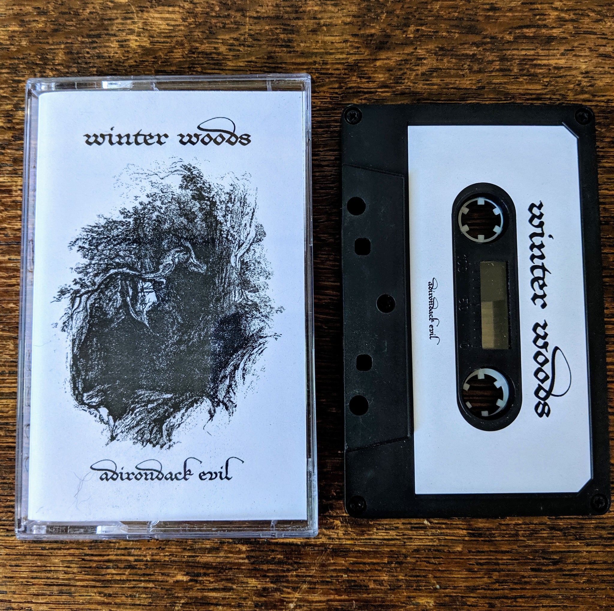 [SOLD OUT] WINTER WOODS "Adirondack Evil" Cassette Tape