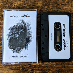 [SOLD OUT] WINTER WOODS "Adirondack Evil" Cassette Tape