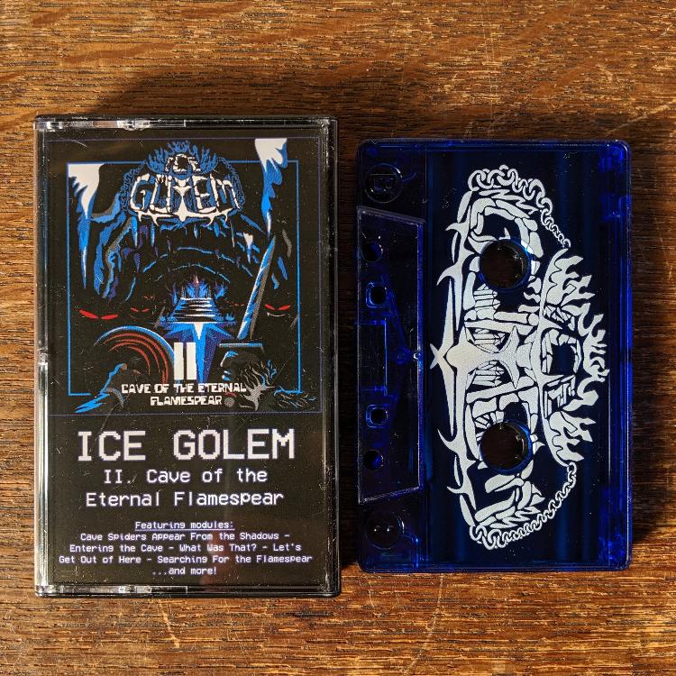 [SOLD OUT] ICE GOLEM "II: Cave of the Eternal Flamespear" Cassette Tape