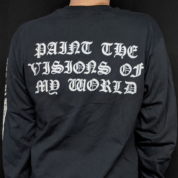[SOLD OUT] MORTIIS "Paint the Visions..." Long Sleeve Shirt [BLACK]