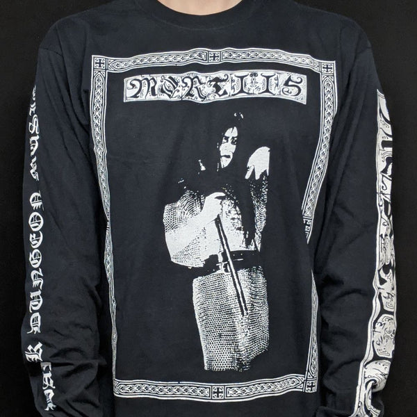[SOLD OUT] MORTIIS "Paint the Visions..." Long Sleeve Shirt [BLACK]