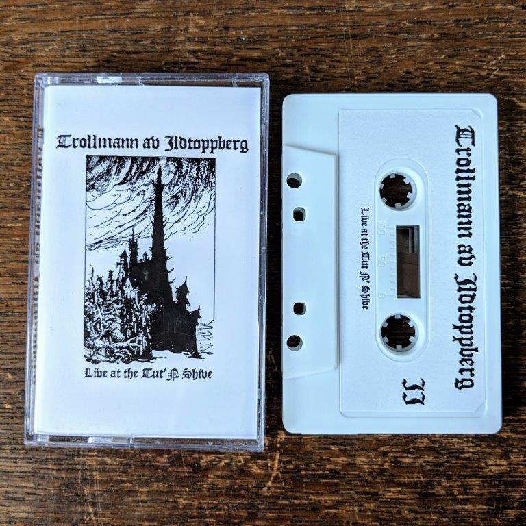 [SOLD OUT] TROLLMANN AV ILDTOPPBERG "Live At The Tut'N Shive" Cassette Tape