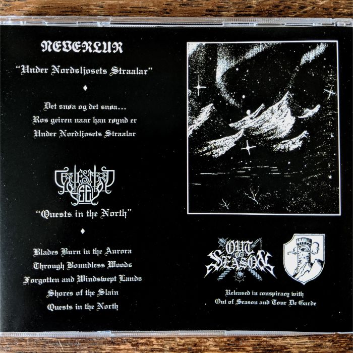 [SOLD OUT] SEQUESTERED KEEP / NEVERLUR split CD (lim.300)