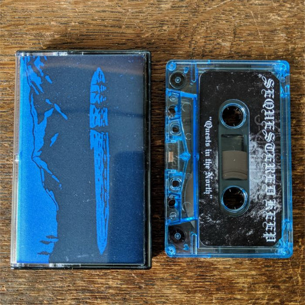 [SOLD OUT] NEVERLUR / SEQUESTERED KEEP "Under Nordljosets Straalar / Quests in the North" split Cassette Tape