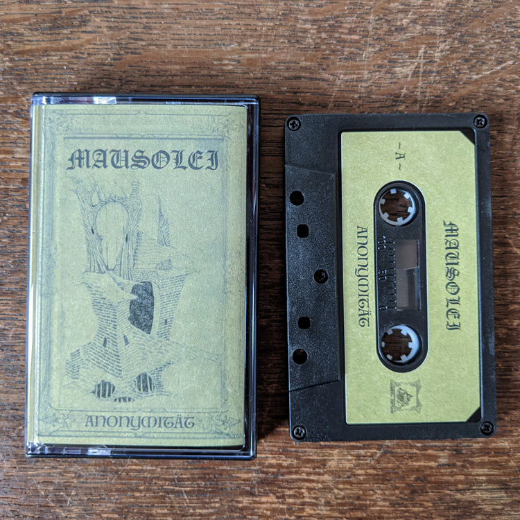 [SOLD OUT] MAUSOLEI "Anonymitat" Cassette Tape