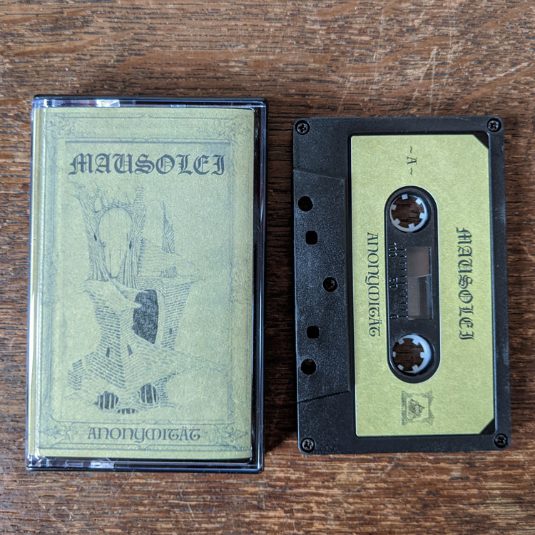 [SOLD OUT] MAUSOLEI "Anonymitat" Cassette Tape