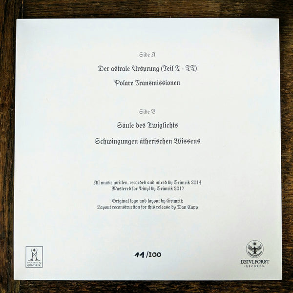 [SOLD OUT] GRIMRIK "Eisreich" Vinyl LP