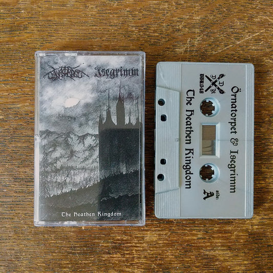 [SOLD OUT] ISEGRIMM / ÖRNATORPET "The Heathen Kingdom" split Cassette Tape