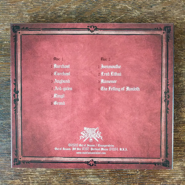 [SOLD OUT] THANGORODRIM "Prologue" Double CD [2xCD digipak]