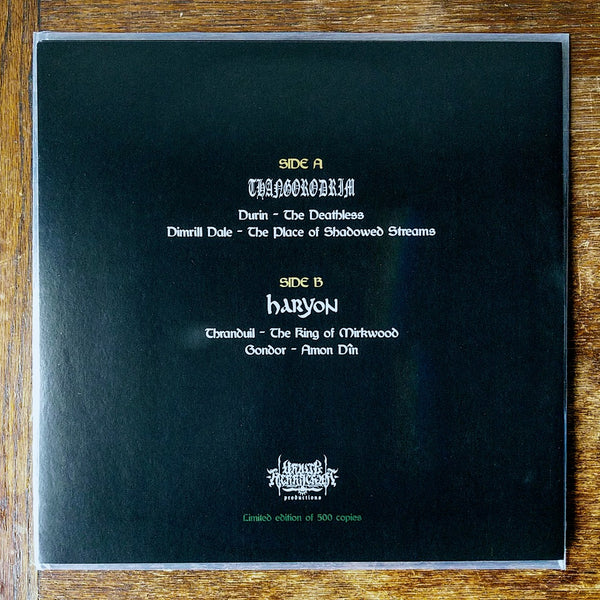 [SOLD OUT] THANGORODRIM / HARYON "Under the Reign of a New Power" vinyl LP (lim.500)