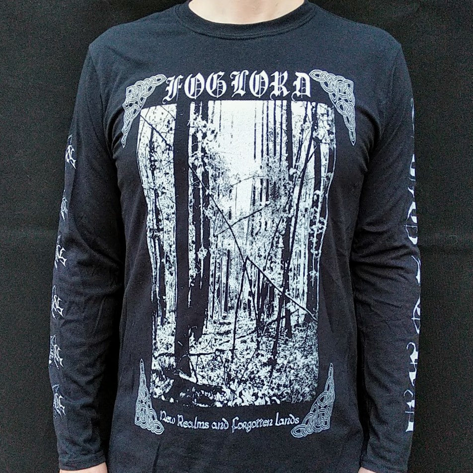 [SOLD OUT] FOGLORD "New Realms..."  Long Sleeve Shirt [BLACK]