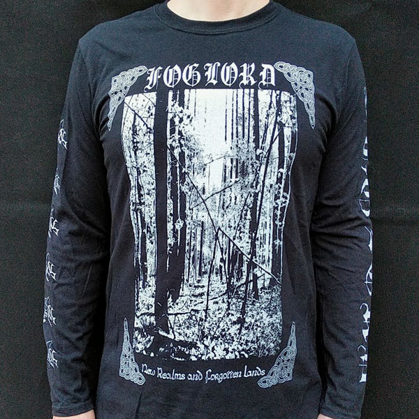 [SOLD OUT] FOGLORD "New Realms..."  Long Sleeve Shirt [BLACK]
