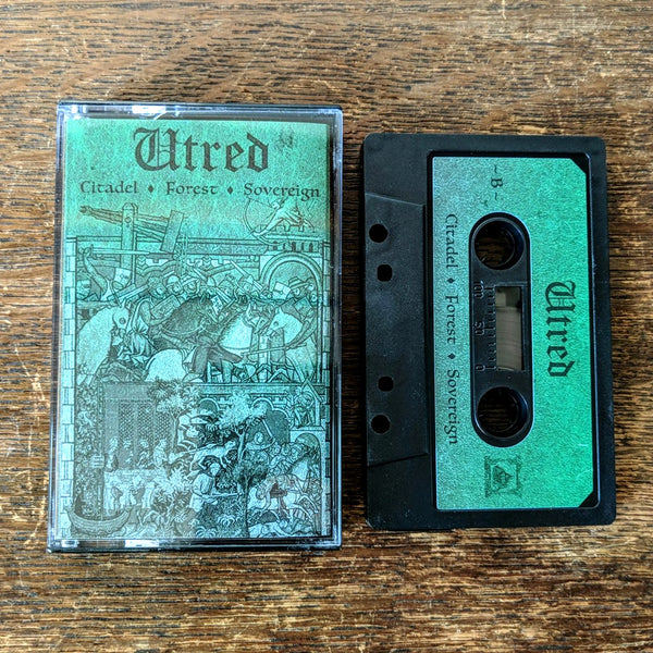 [SOLD OUT] UTRED "Citadel - Forest - Sovereign" Cassette Tape
