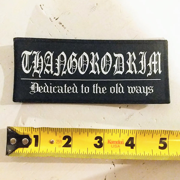 [SOLD OUT] THANGORODRIM 'Dedicated' Patch