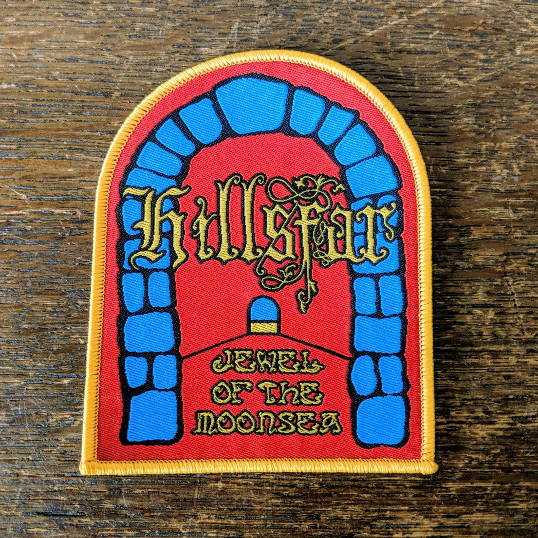 HILLSFAR "Jewel" Tri-Color shaped Patch