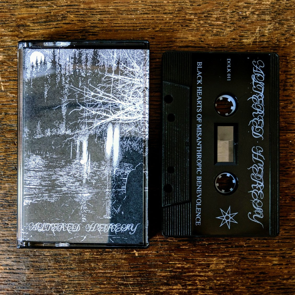 [SOLD OUT] ALTERED HERESY "Black Hearts Of Misanthropic Benevolence"  Cassette Tape