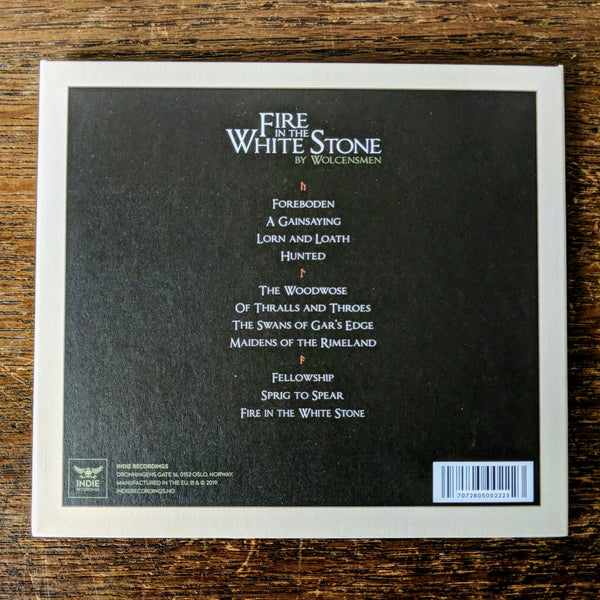 [SOLD OUT] WOLCENSMEN "Fire in the White Stone" CD