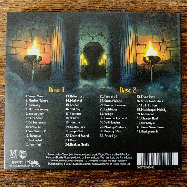 [SOLD OUT] RUNESCAPE "Original Soundtrack Classics" 2xCD