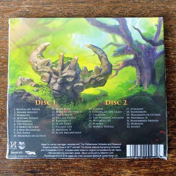 [SOLD OUT] RUNESCAPE "The Orchestral Collection" 2xCD