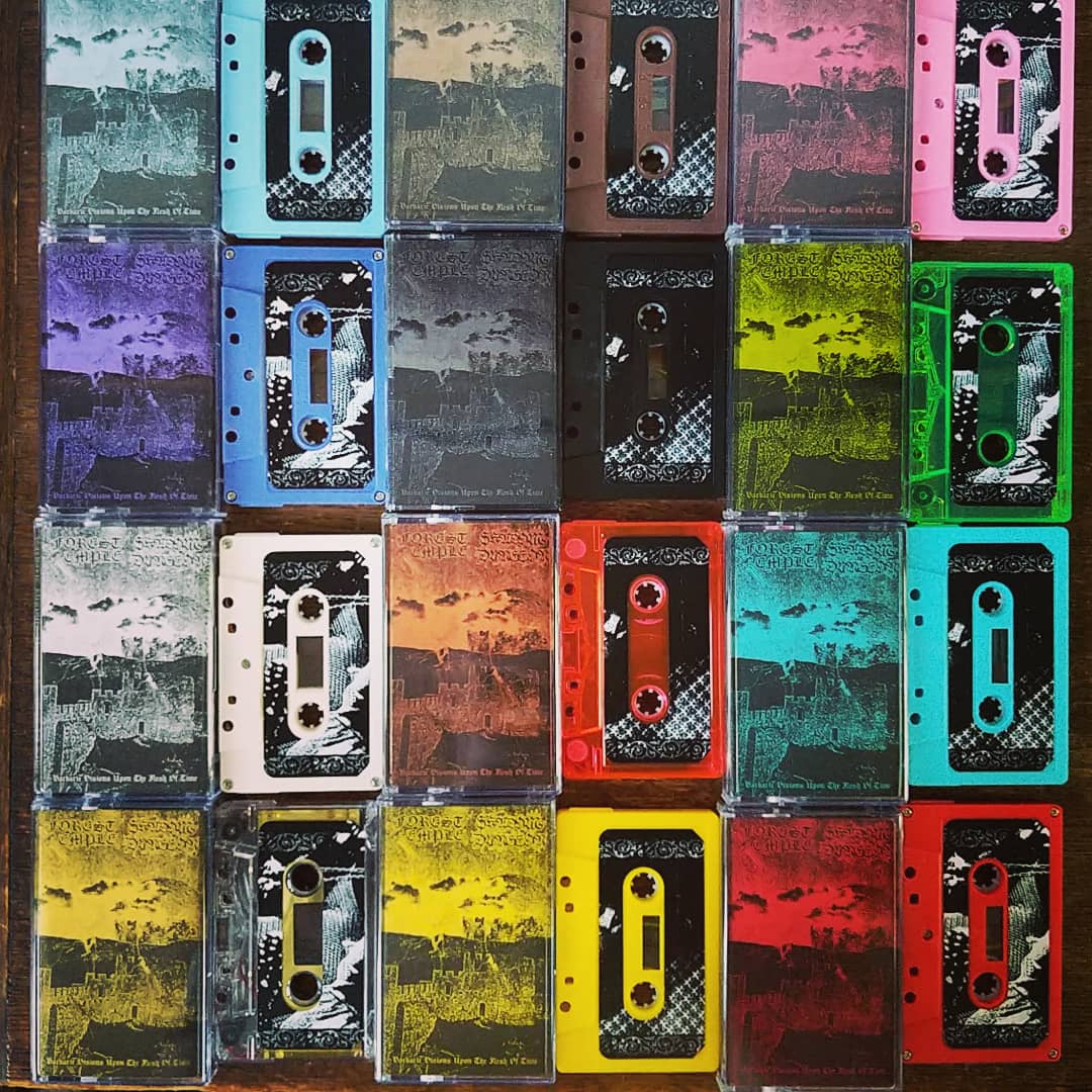 [SOLD OUT] SHADOW DUNGEON / FOREST TEMPLE split Cassette Tape