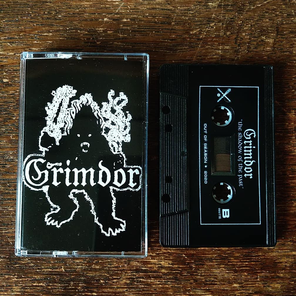 [SOLD OUT] GRIMDOR "The Shadow of the Past" Cassette Tape