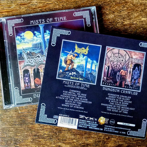LEGENDRY "Mists of Time / Dungeon Crawler" 2xCD (w/ slipcase)