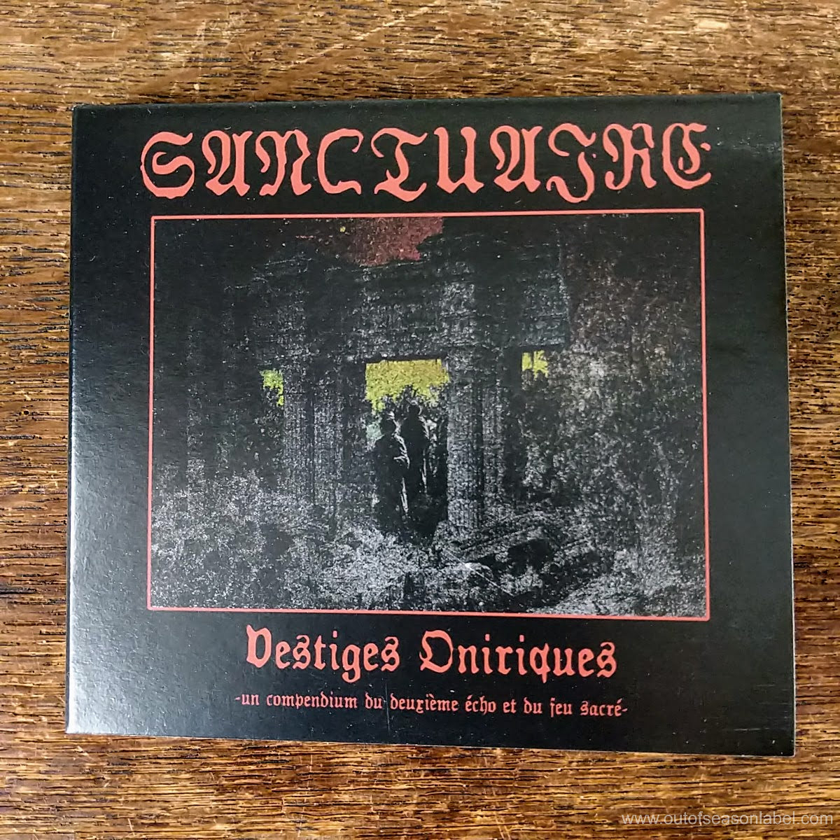 [SOLD OUT] SANCTUAIRE "Vestiges Oniriques" CD [Digipak]