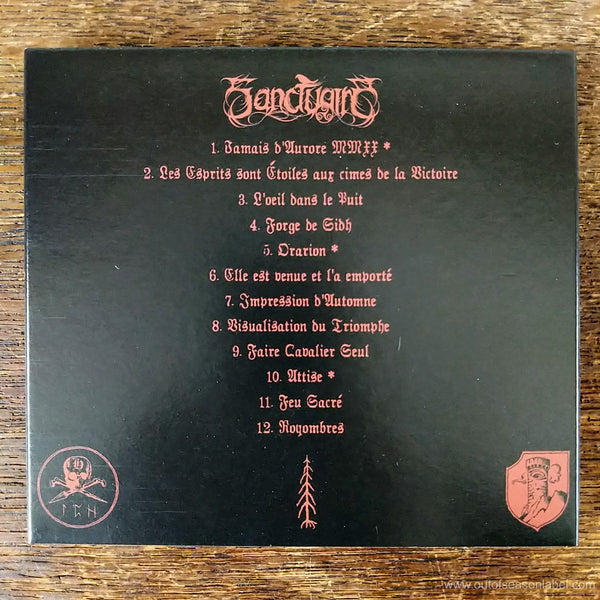 [SOLD OUT] SANCTUAIRE "Vestiges Oniriques" CD [Digipak]