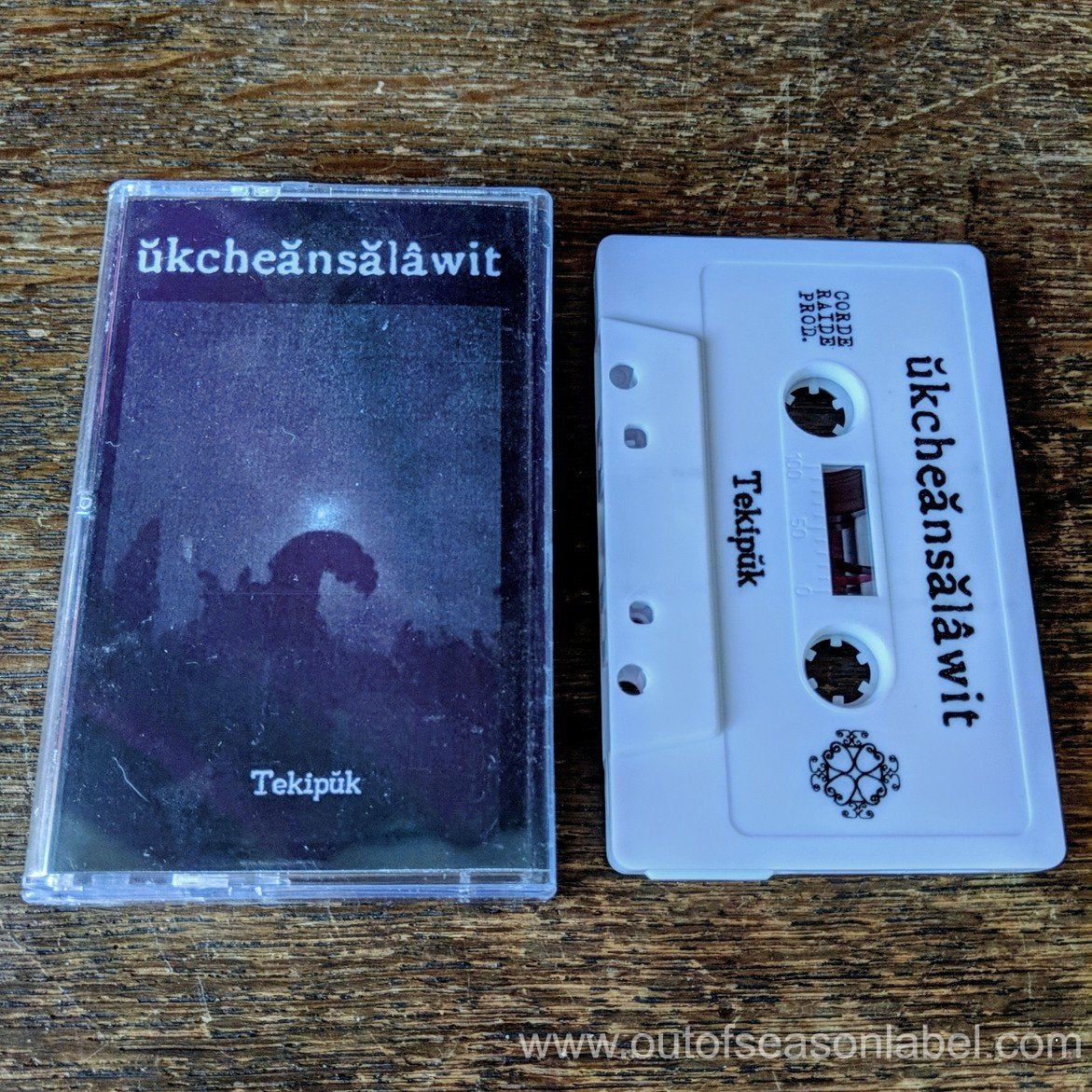 [SOLD OUT] ŪKCHEĀNSĀLĀWIT "Tekipūk" Cassette Tape