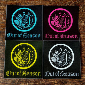[SOLD OUT] OUT OF SEASON CMYK Stickers (set of 4)