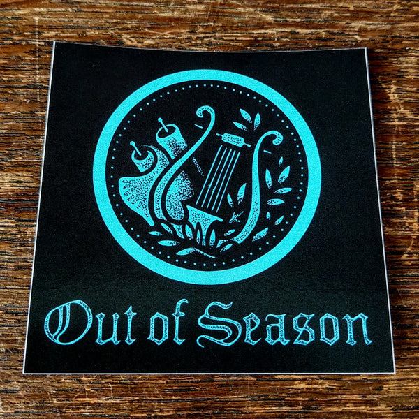 [SOLD OUT] OUT OF SEASON CMYK Stickers (set of 4)