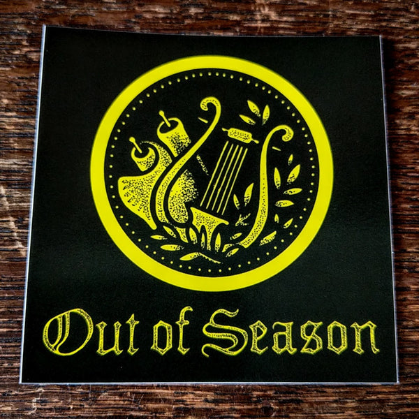[SOLD OUT] OUT OF SEASON CMYK Stickers (set of 4)