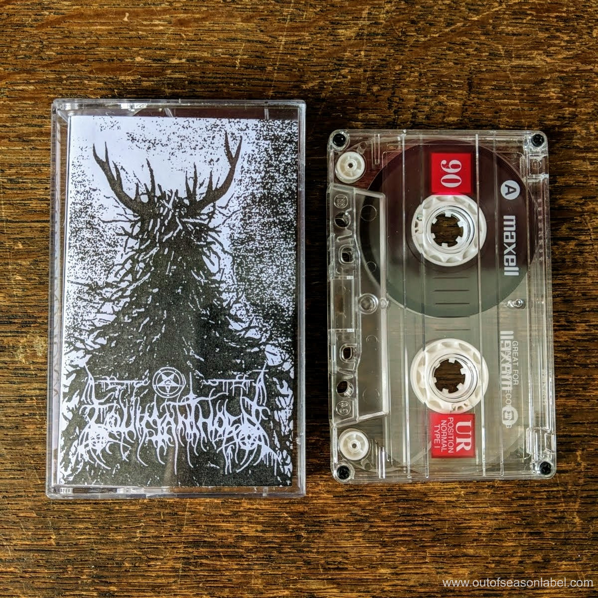 [SOLD OUT] EQUIMANTHORN "Entrance to the Ancient Flame" (1992) Cassette Tape
