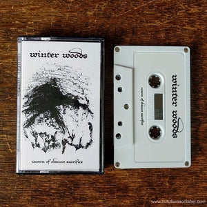 [SOLD OUT] WINTER WOODS "Cavern of Obscure Sacrifice" Cassette Tape