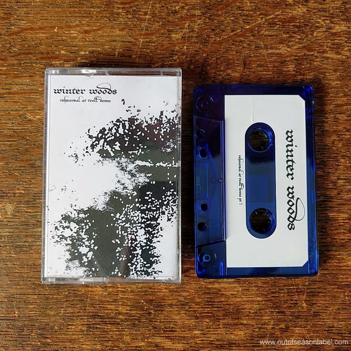 [SOLD OUT] WINTER WOODS "Rehearsal at Troll Dome" Cassette Tape