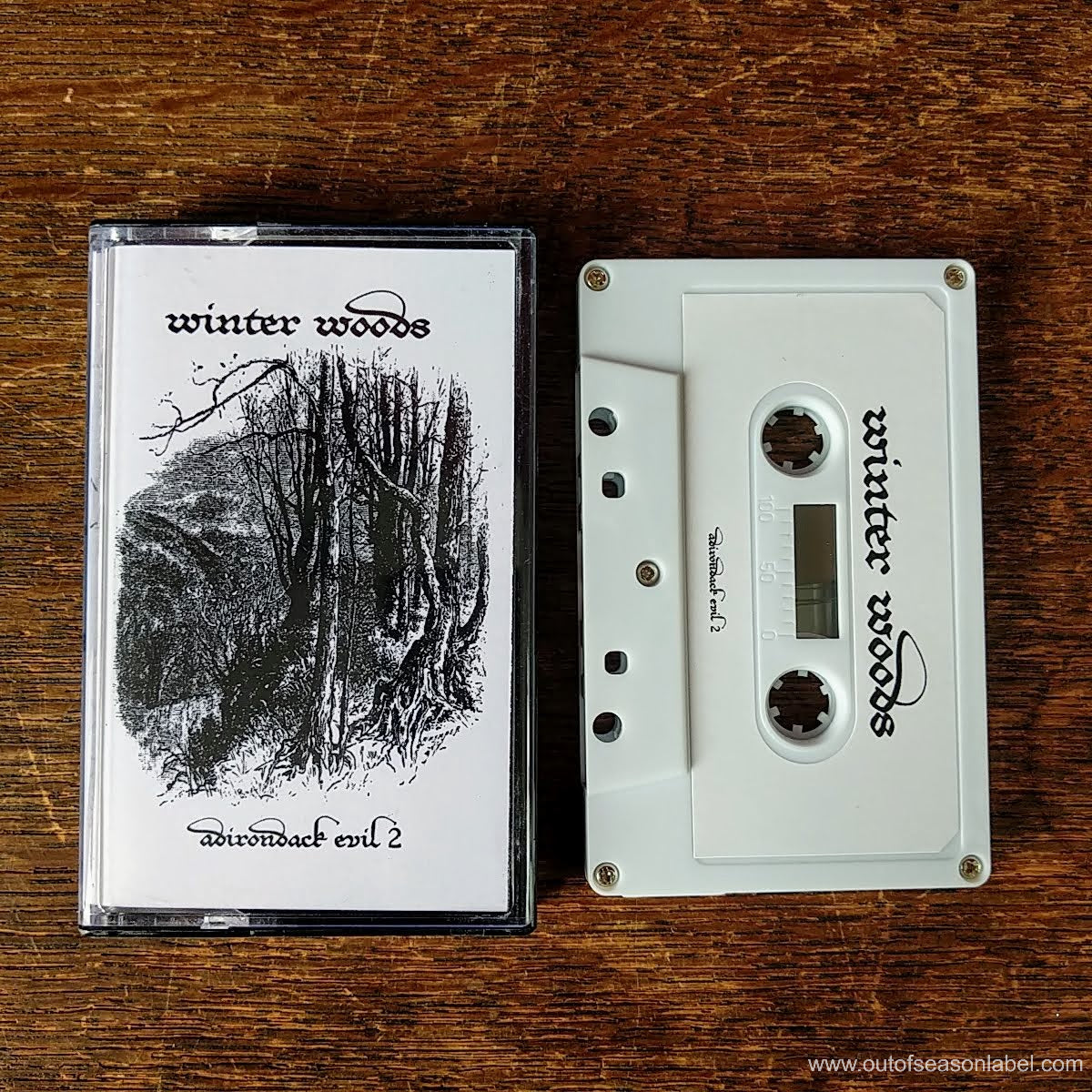 [SOLD OUT] WINTER WOODS "Adirondack Evil 2" Cassette Tape