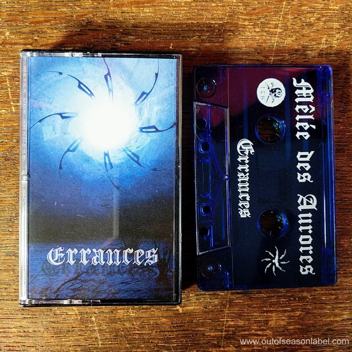 [SOLD OUT] MÊLÉE DES AURORES "Errances" Cassette Tape
