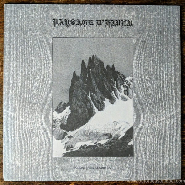 [SOLD OUT] PAYSAGE D'HIVER / LUNAR AURORA "Schwarzä Feus / A Haudiga Fluag" Vinyl LP
