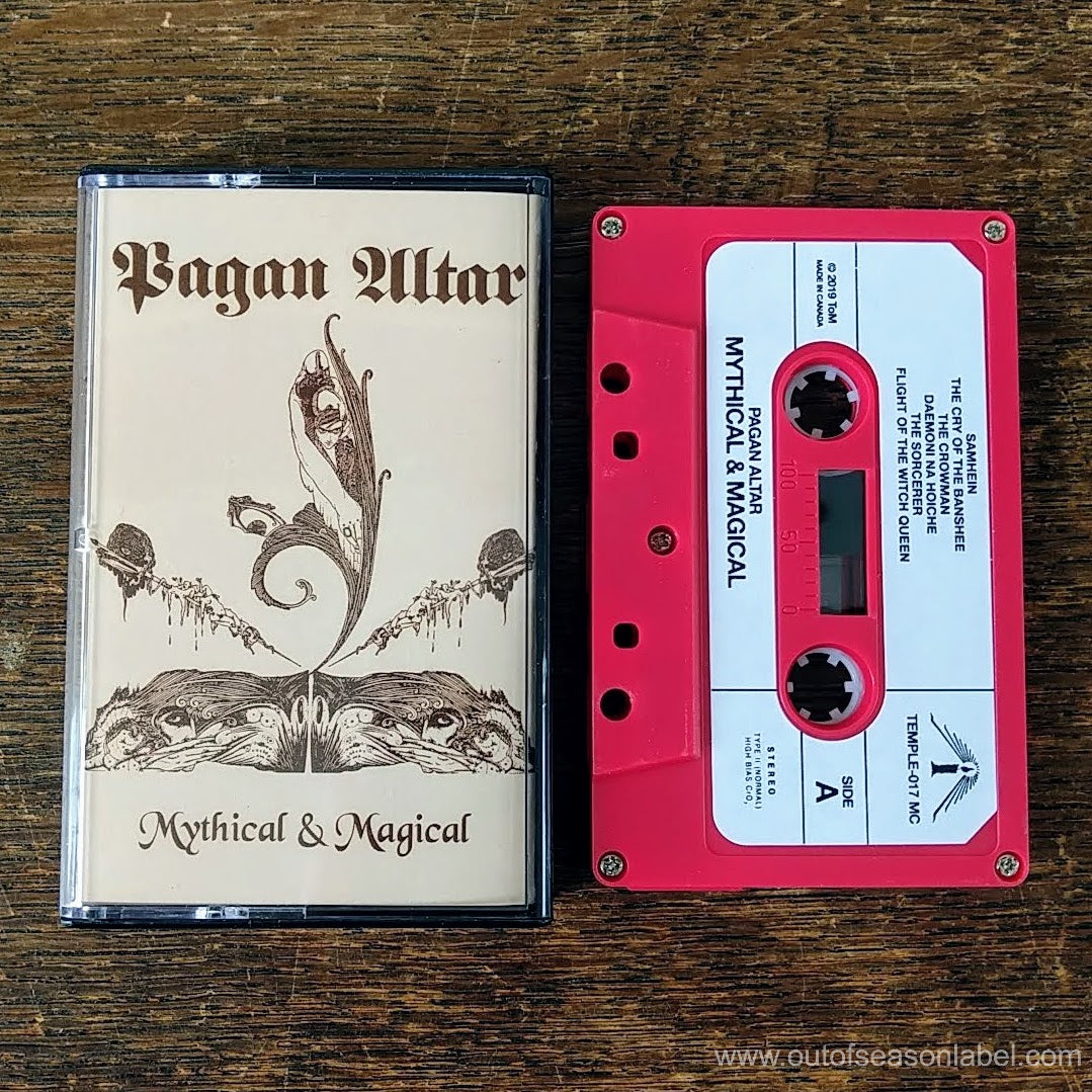 [SOLD OUT] PAGAN ALTAR "Mythical and Magical" Cassette Tape