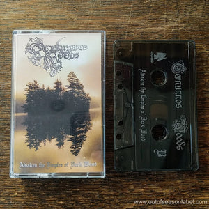 [SOLD OUT] CERNUNNOS WOODS "Awaken the Empire of Dark Wood" Cassette Tape