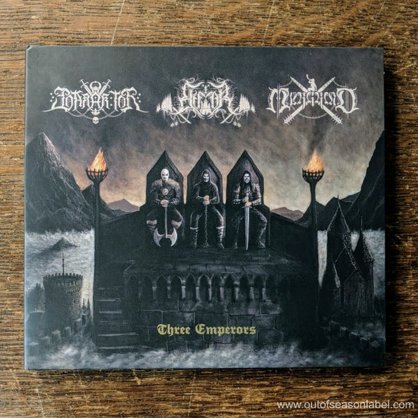 [SOLD OUT] ELFFOR / MURGRIND / BARAK TOR "Three Emperors" CD [Digipak]