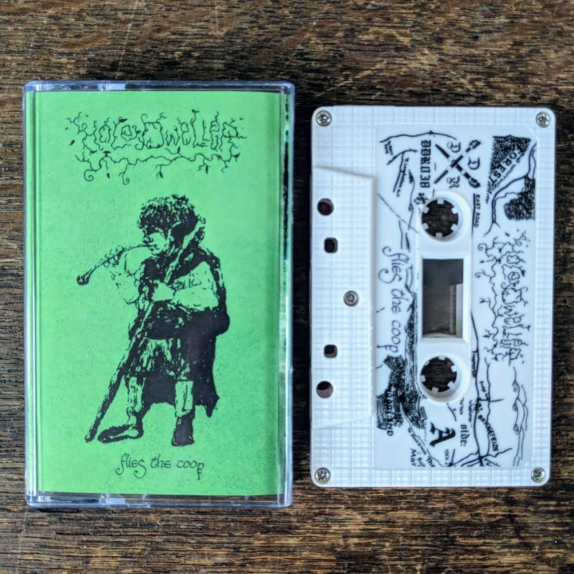 [SOLD OUT] HOLE DWELLER "Flies the Coop" Cassette Tape