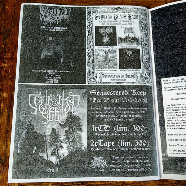 [SOLD OUT] ARCANE ARCHIVIST ISSUE #2